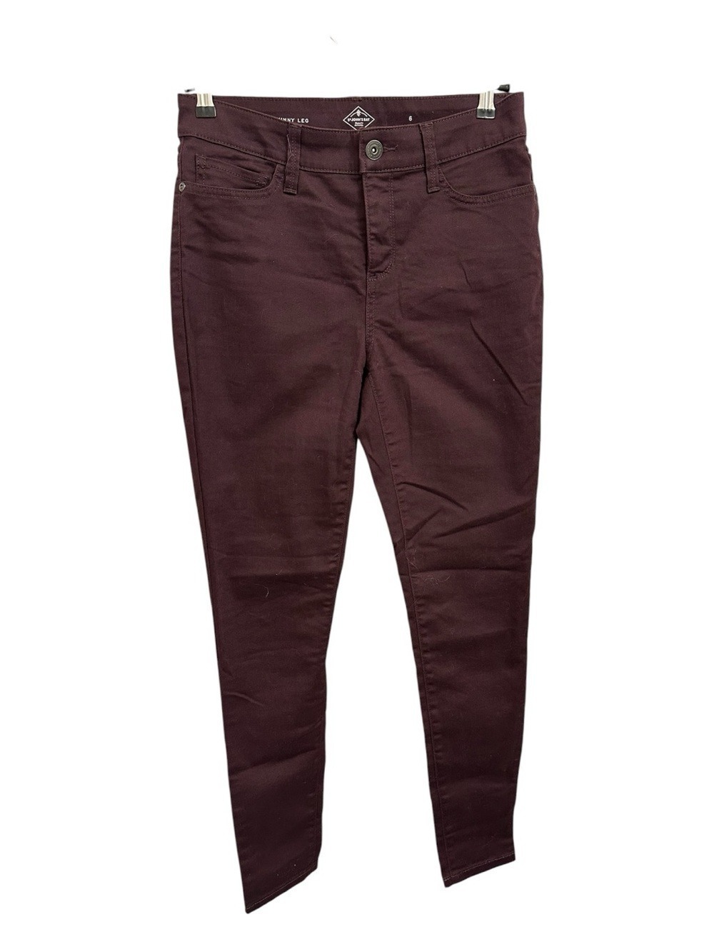 St. John's Bay Plum Skinny Jeans - Picture 3 of 7